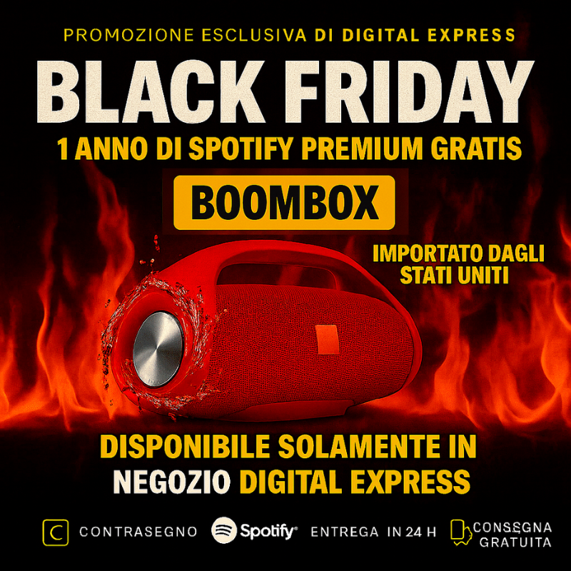 POTENZA E SUONO IMBATTIBILI! BOOMBOX è arrivato! 🔥Riscaldamento Black Friday🔥
