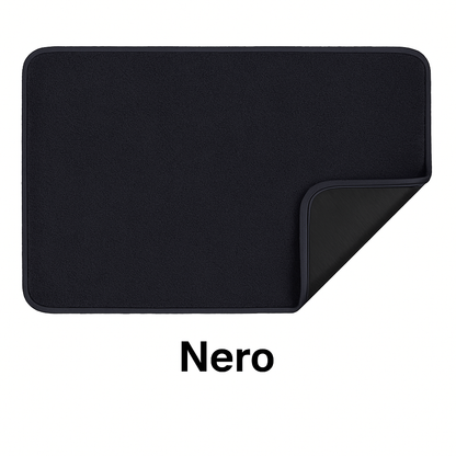 TAPPETO GENIO MADE IN ITALY © - 100% MICROFIBRA SUPER ASSORBENTE