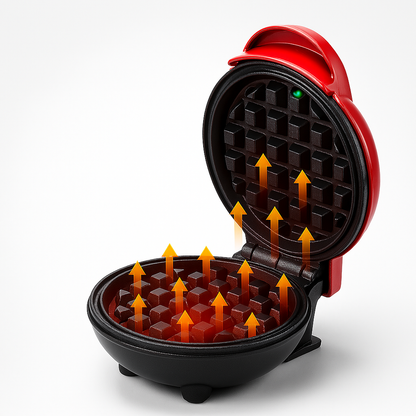 WAFFLY © - PIASTRA PER WAFFLE