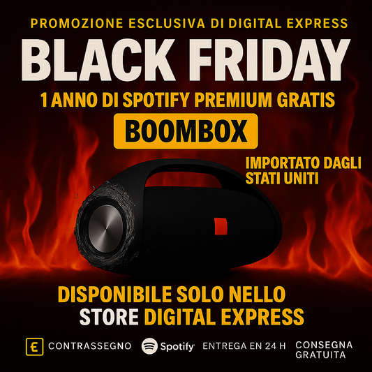 POTENZA E SUONO IMBATTIBILI! BOOMBOX è arrivato! 🔥Riscaldamento Black Friday🔥