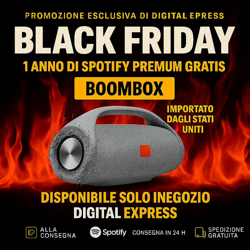 POTENZA E SUONO IMBATTIBILI! BOOMBOX è arrivato! 🔥Riscaldamento Black Friday🔥