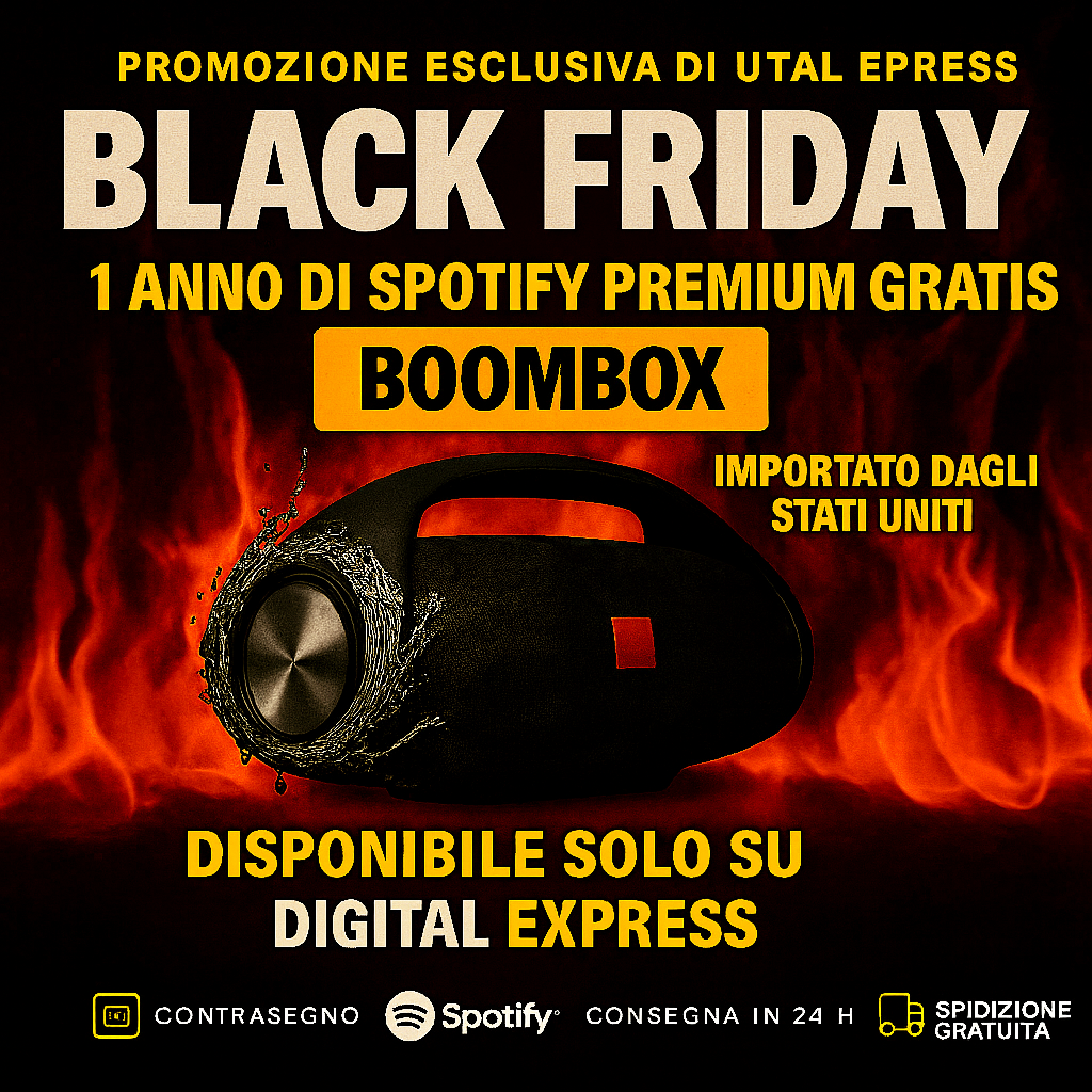 POTENZA E SUONO IMBATTIBILI! BOOMBOX è arrivato! 🔥Riscaldamento Black Friday🔥