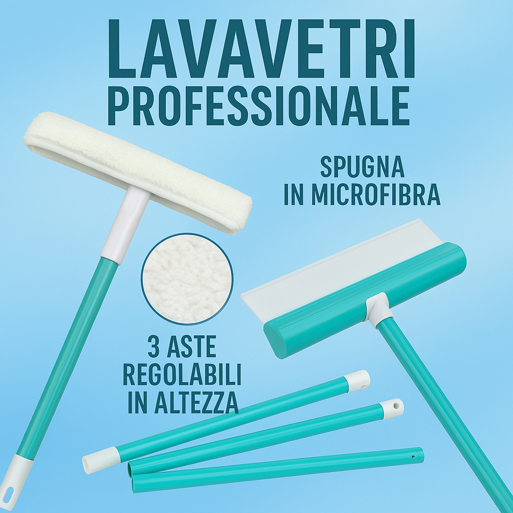 ACQUA CLEAN  © - LAVAVETRI PROFESSIONALE