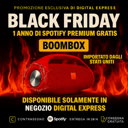 POTENZA E SUONO IMBATTIBILI! BOOMBOX è arrivato! 🔥Riscaldamento Black Friday🔥
