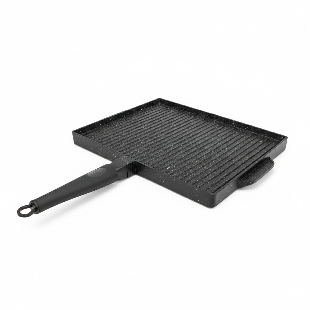 PIASTRA DOUBLE RETTANGOLARE ANTIADERENTE & ANTIGRAFFIO ©