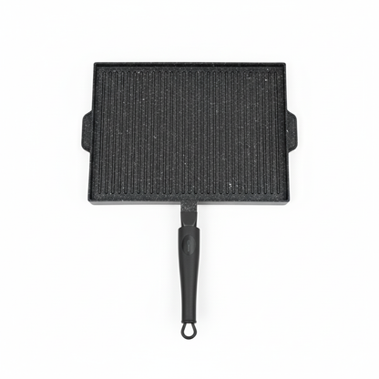 PIASTRA DOUBLE RETTANGOLARE ANTIADERENTE & ANTIGRAFFIO ©