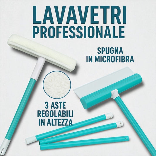 ACQUA CLEAN  © - LAVAVETRI PROFESSIONALE