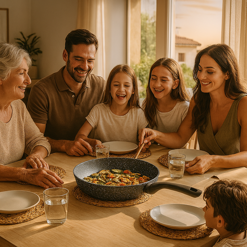 TRIS PENTOLE BAVARIA + UTENSILI ©